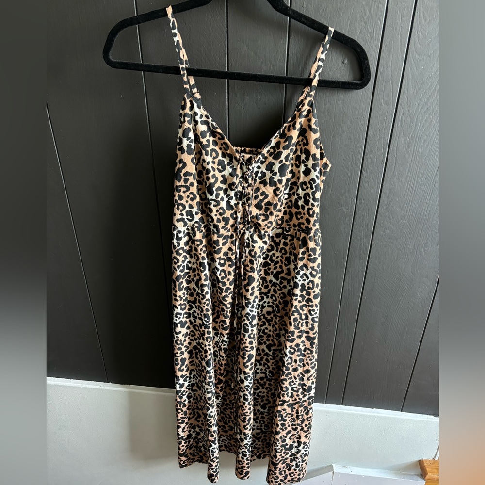 Cheetah Print Midi Dress - BUNDLE AND MAKE AN OFFER